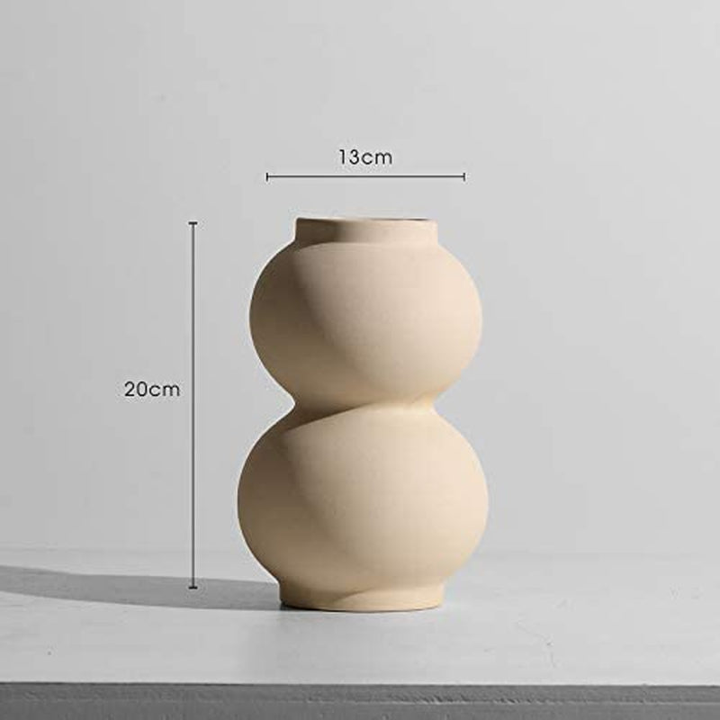 Contemporary Ceramic Vase-Modern